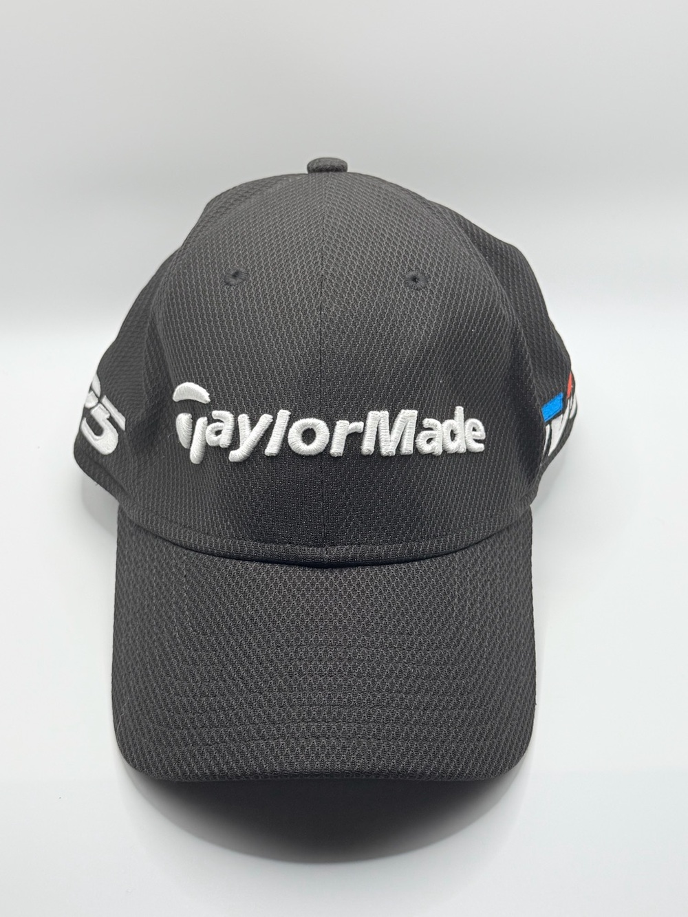 TaylorMade Golf Hat New Era 39Thirty Stretch Fit Size M/L Black Cap M3 TP5
